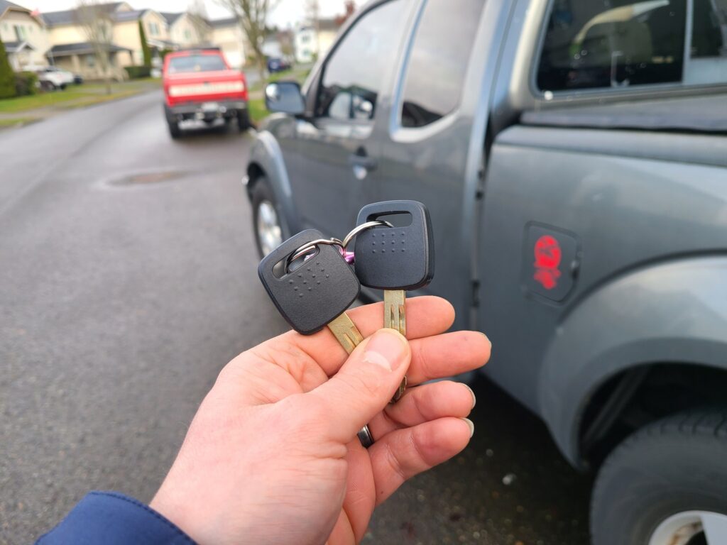 2006 Nissan Titan All Keys Lost + Fleet Spare - Locksmith Job in Lacey, WA